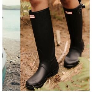 Hunter Original Tall Matte Black Rain Boot